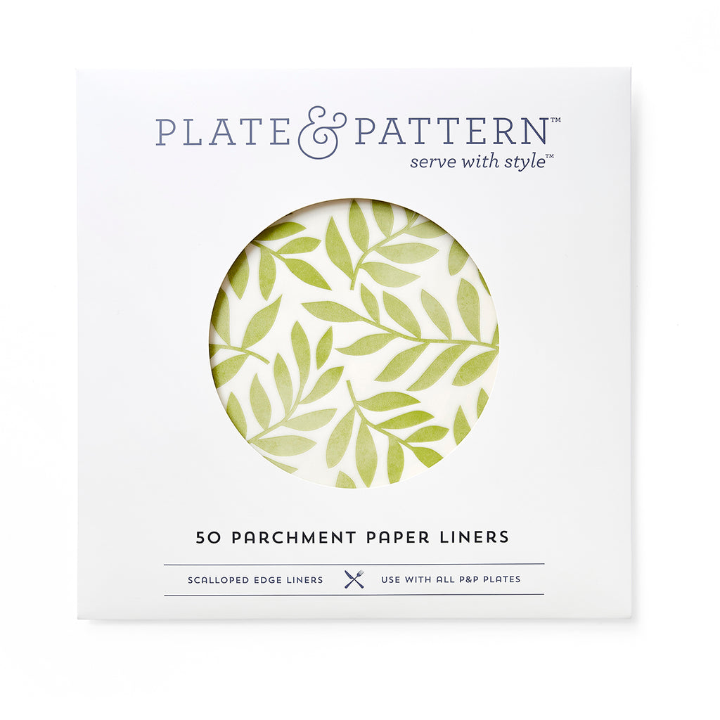 Classic White Liners – Plate & Pattern